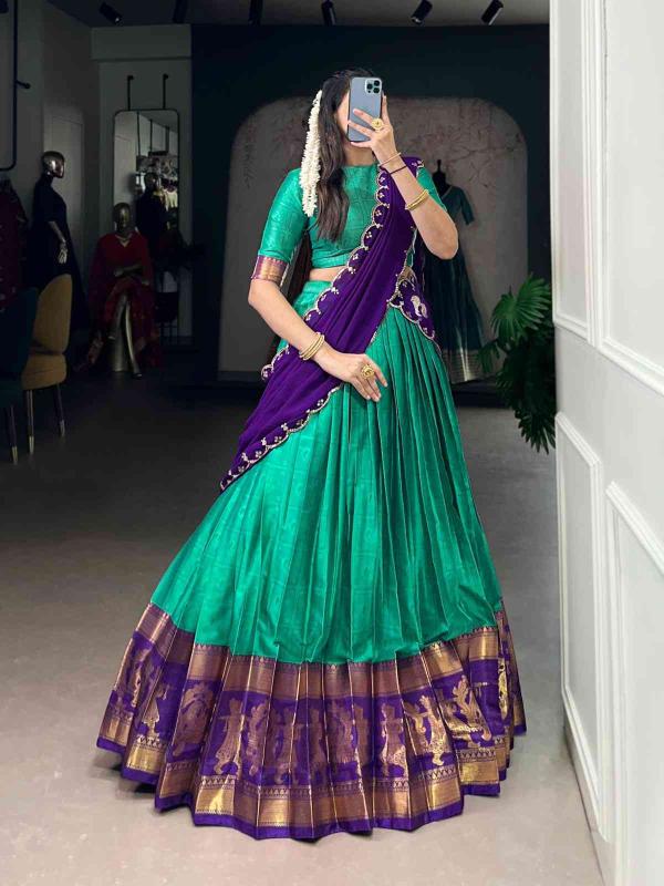 Taraa L 2028 Poly Cotton Surat lehenga choli wholesale price